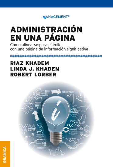 Administración en una página - Cómo alinearse para el éxito con una página de información significativa - cover