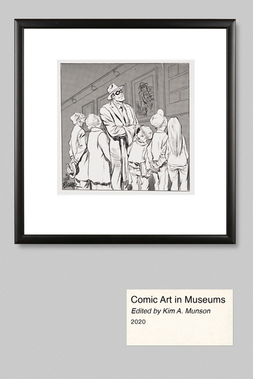Comic Art in Museums - cover