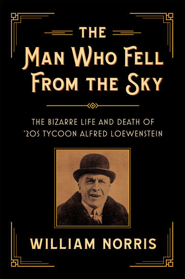 The Man Who Fell From the Sky - The Bizarre Life and Death of '20s Tycoon Alfred Loewenstein - cover