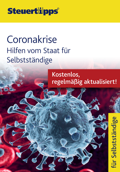 Coronakrise - Hilfen vom Staat für Selbstständige - cover