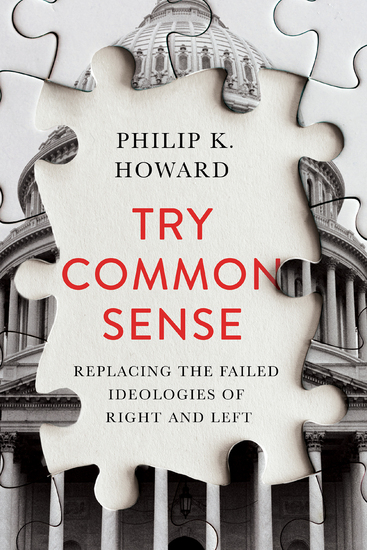 Try Common Sense: Replacing the Failed Ideologies of Right and Left - cover