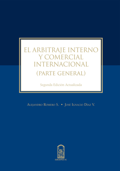 El arbitraje interno y comercial - Parte general - cover