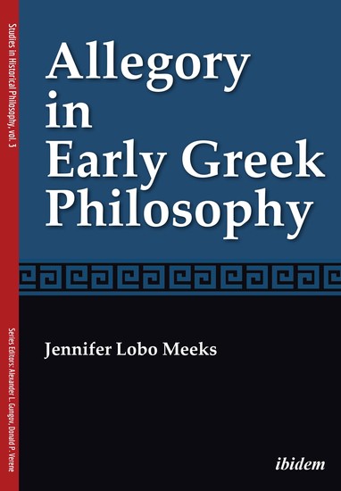 Allegory in Early Greek Philosophy - cover