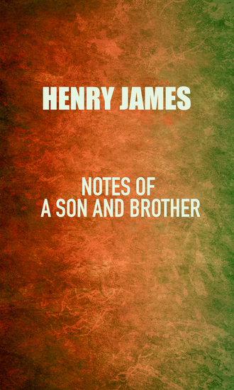 Notes of a Son and Brother - cover