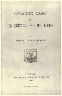 The strange case of Dr. Jekyll and Mr. Hyde