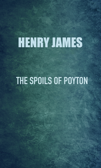 The Spoils of Poynton - cover