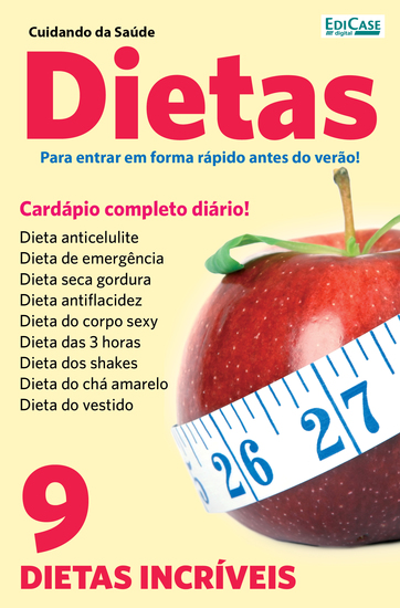 Cuidando da Saúde Ed 9 - Cardápio Dietas - cover