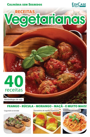 Culinária Sem Segredos Ed 15 - Receitas Vegetarianas - cover