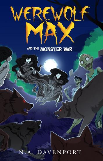 Werewolf Max and the Monster War - cover