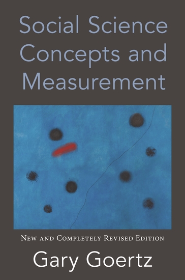 Social Science Concepts and Measurement - New and Completely Revised Edition - cover