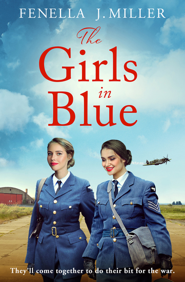 The Girls in Blue - a gripping and emotional wartime saga - cover