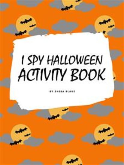 I Spy Halloween Activity Book for Kids - cover