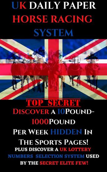 UK Daily Paper Horse Racing System - cover