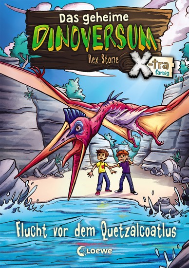 Das geheime Dinoversum Xtra (Band 4) - Flucht vor dem Quetzalcoatlus - cover