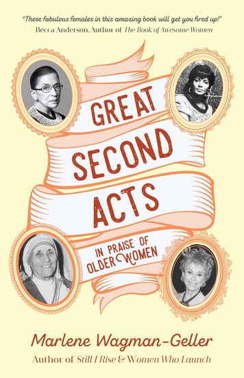 Great Second Acts - In Praise of Older Women - cover