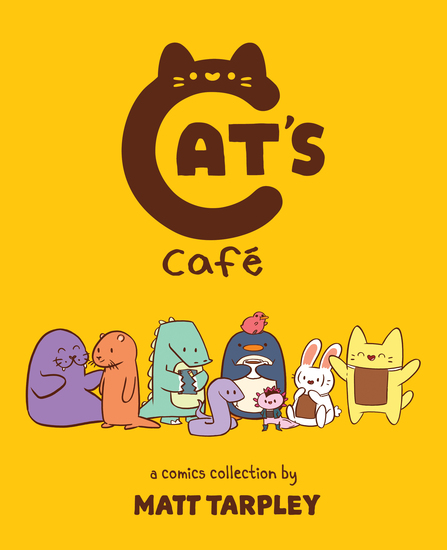 Cat's Cafe - A Comics Collection - cover