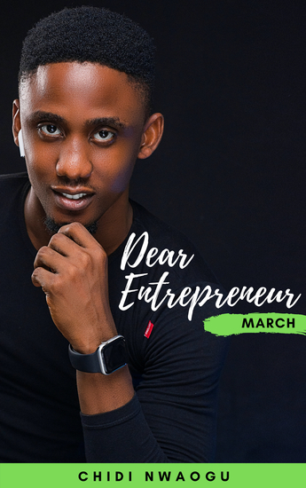 Dear Entrepreneur: March - cover