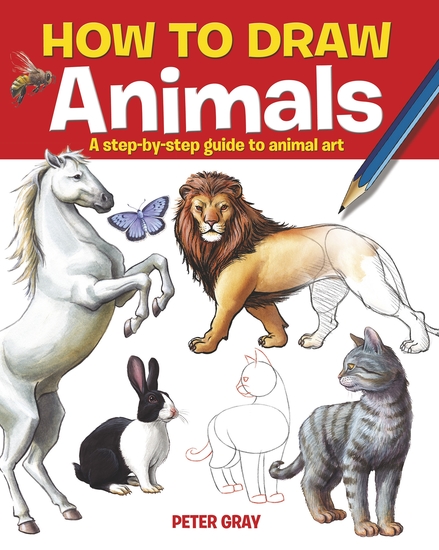 How to Draw Animals - A step-by-step guide to animal art - cover