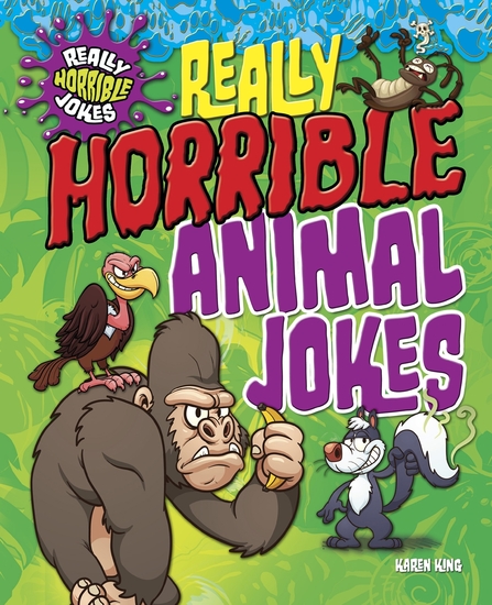 Really Horrible Animal Jokes - cover