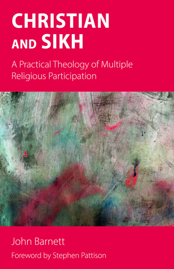 Christian and Sikh - A Practical Theology of Multiple Religious Participation - cover
