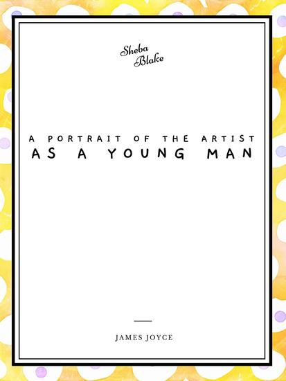 A Portrait of the Artist as a Young Man - cover