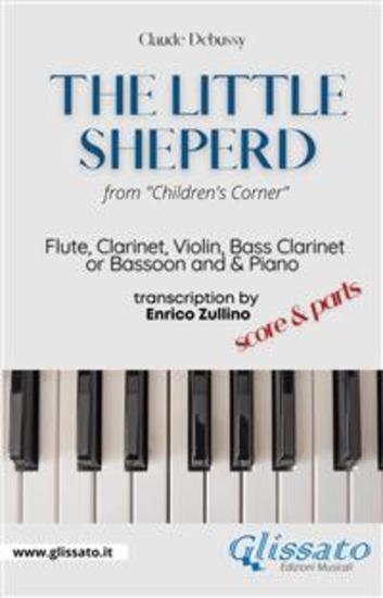 The Little Sheperd - Ensemble with Piano (score & parts) - from "Children's Corner" - cover