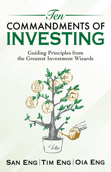 Ten Commandments of Investing - Guiding Principles from the Greatest Investment Wizards - cover