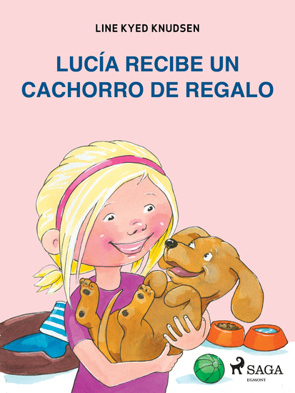 Lucía recibe un cachorro de regalo - cover