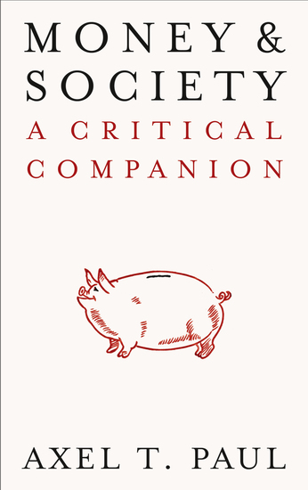 Money and Society - A Critical Companion - cover