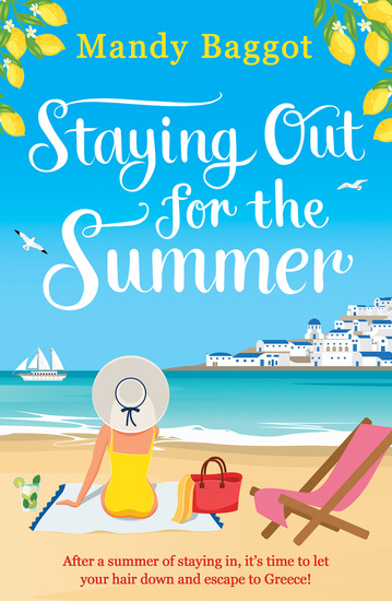 Staying Out for the Summer - a laugh-out-loud romantic comedy which is the perfect beach read - cover