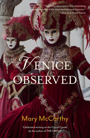 Venice Observed - cover