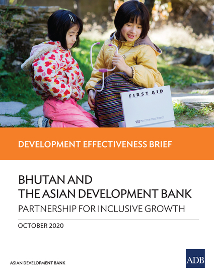Bhutan and the Asian Development Bank - Partnership for Inclusive Growth - cover
