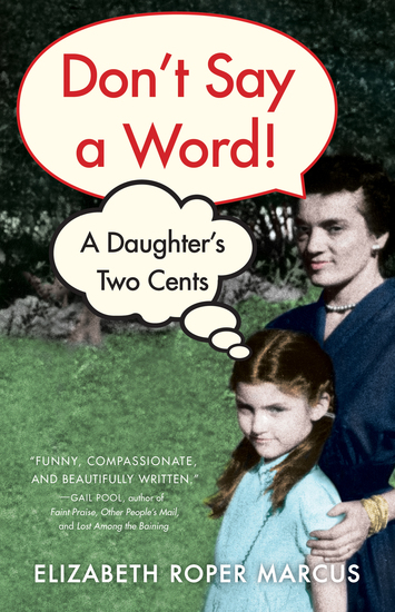 Don't Say a Word - A Daughter's Two Cents - cover