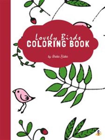 Lovely Birds Coloring Book for Teens (Printable Version) - cover