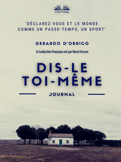 Dis-Le Toi-Même - Journal - cover