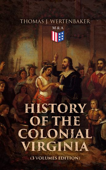 History of the Colonial Virginia (3 Volumes Edition) - Patrician and Plebeian Virginia under the Stuarts & The Planters of Colonial Virginia - cover