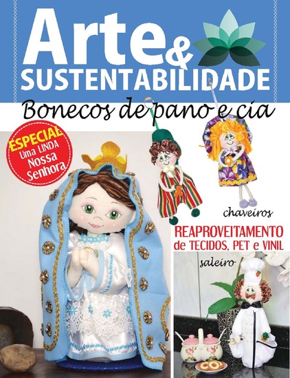 Arte e Sustentabilidade Ed 07 - Bonecos de pano e cia - cover