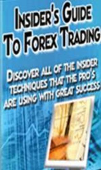 Insider's Guide To Forex Trading - cover