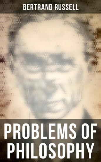Bertrand Russell: Problems of Philosophy - cover