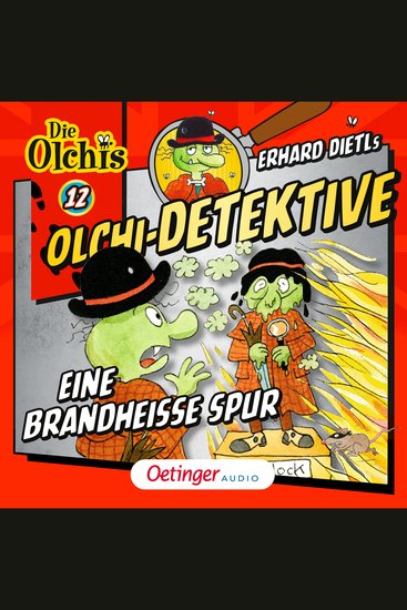 Olchi-Detektive 12 Eine brandheiße Spur - cover