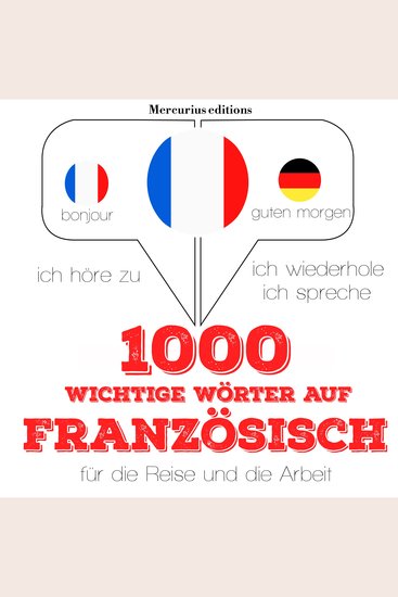 1000 wichtige Wörter auf Französisch für die Reise und die Arbeit - cover