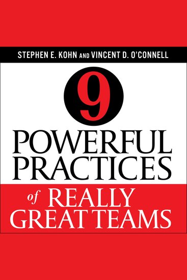 9 Powerful Practices of Really Great Teams - cover