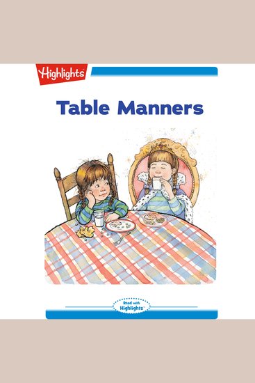 Table Manners - cover