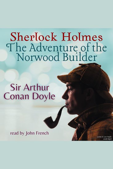 Sherlock Holmes: The Adventure of the Norwood Builder - cover