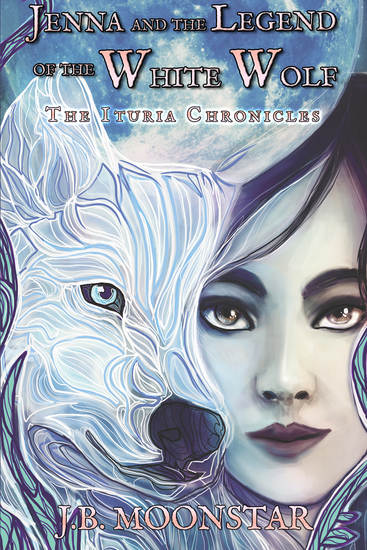 Jenna and the Legend of the White Wolf - cover