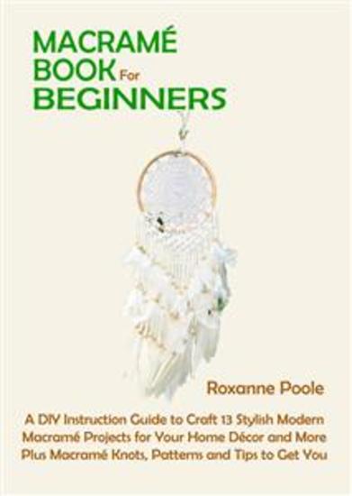 Macramé Book for Beginners - cover