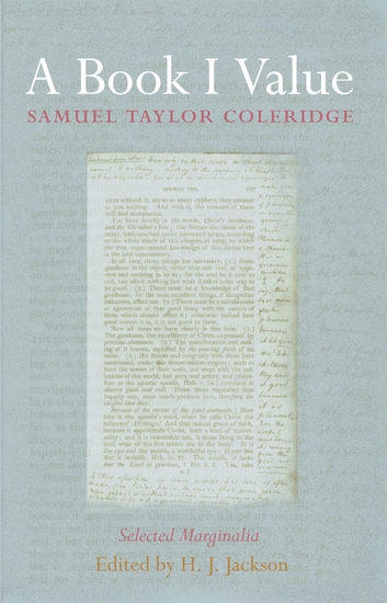 A Book I Value - Selected Marginalia - cover