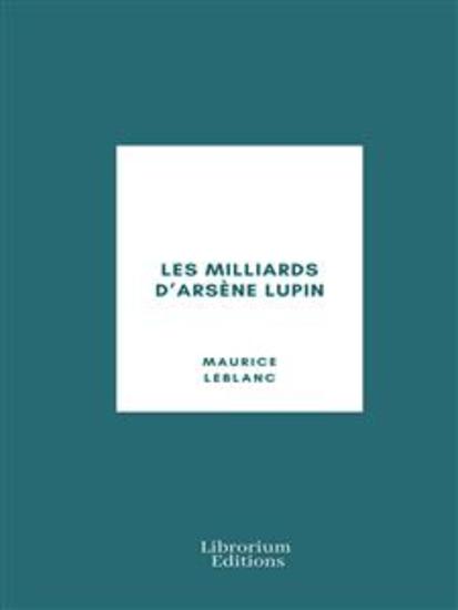 Les Milliards d’Arsène Lupin - cover