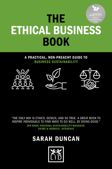 The Ethical Business Book - A practical non-preachy guide to business sustainability - cover