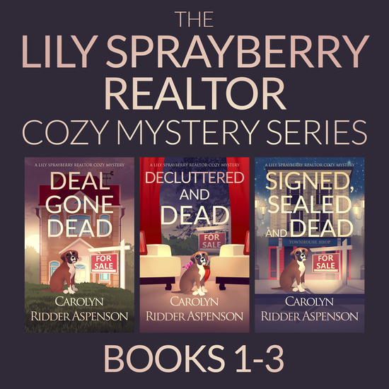 The Lily Sprayberry Cozy Mystery Series Books 1–3 - Deal Gone Dead; Decluttered and Dead; and Signed Sealed and Dead - cover